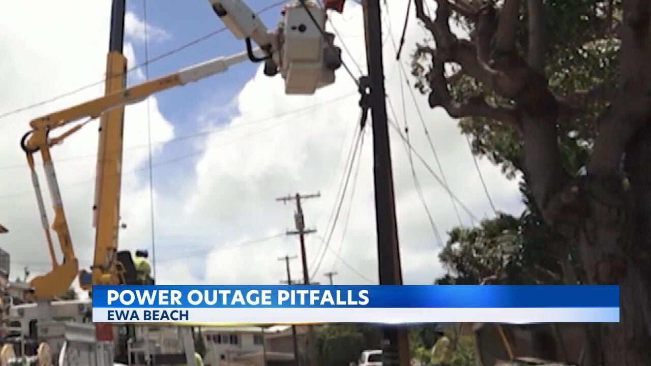 Unexpected power outages on Oahu leaves thousands of customers distressed