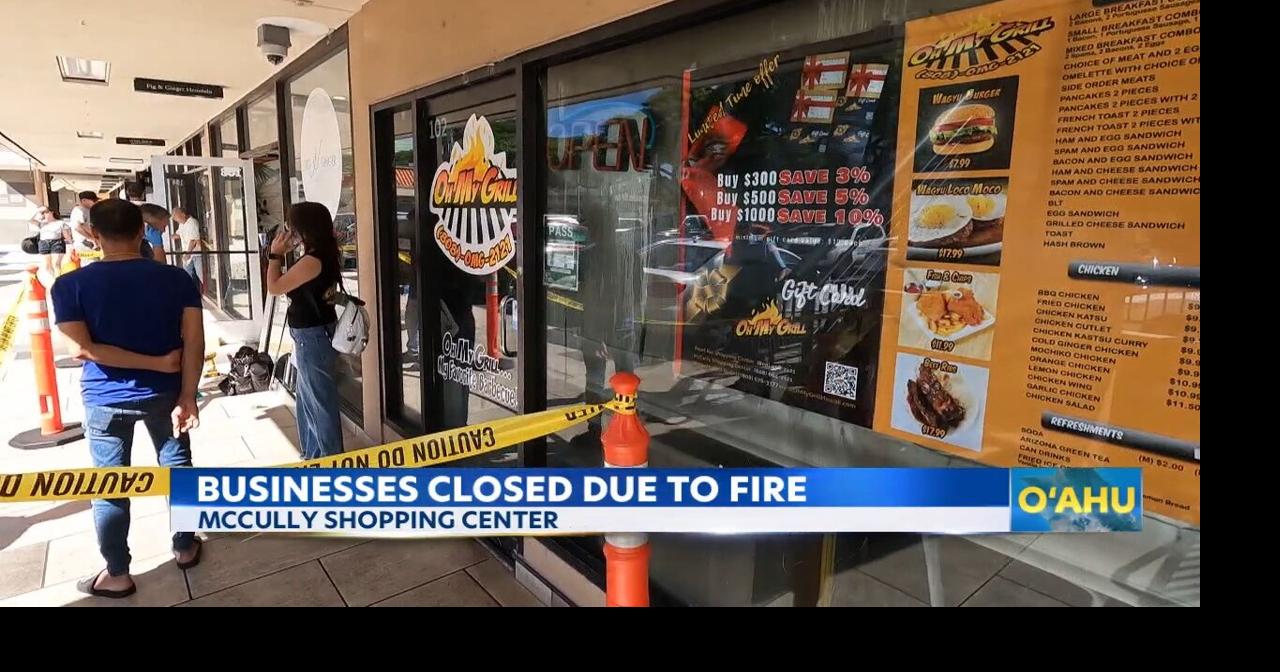 McCully businesses closed due to fire | News | kitv.com