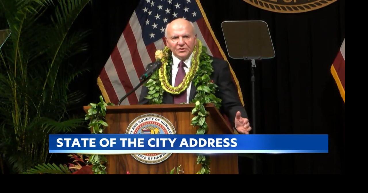 Honolulu Mayor Blangiardi focuses on affordability and housing in 2026 State of the City address