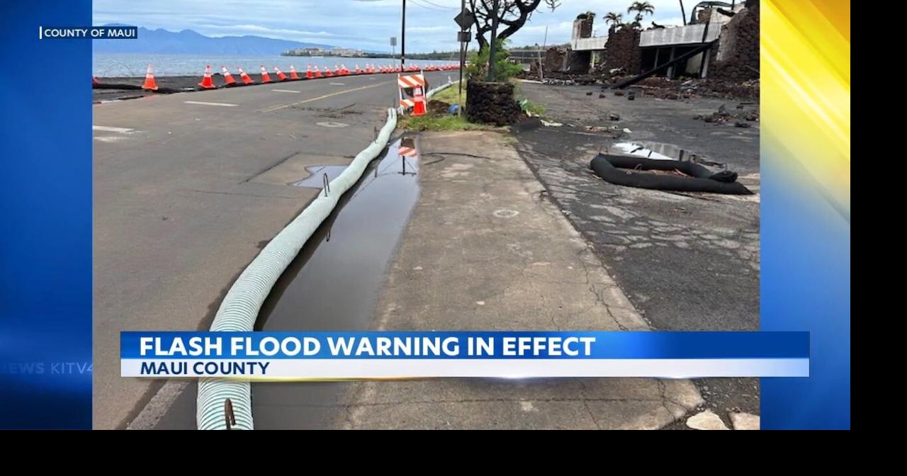 A flash flood warning on Maui has been extended | News | kitv.com
