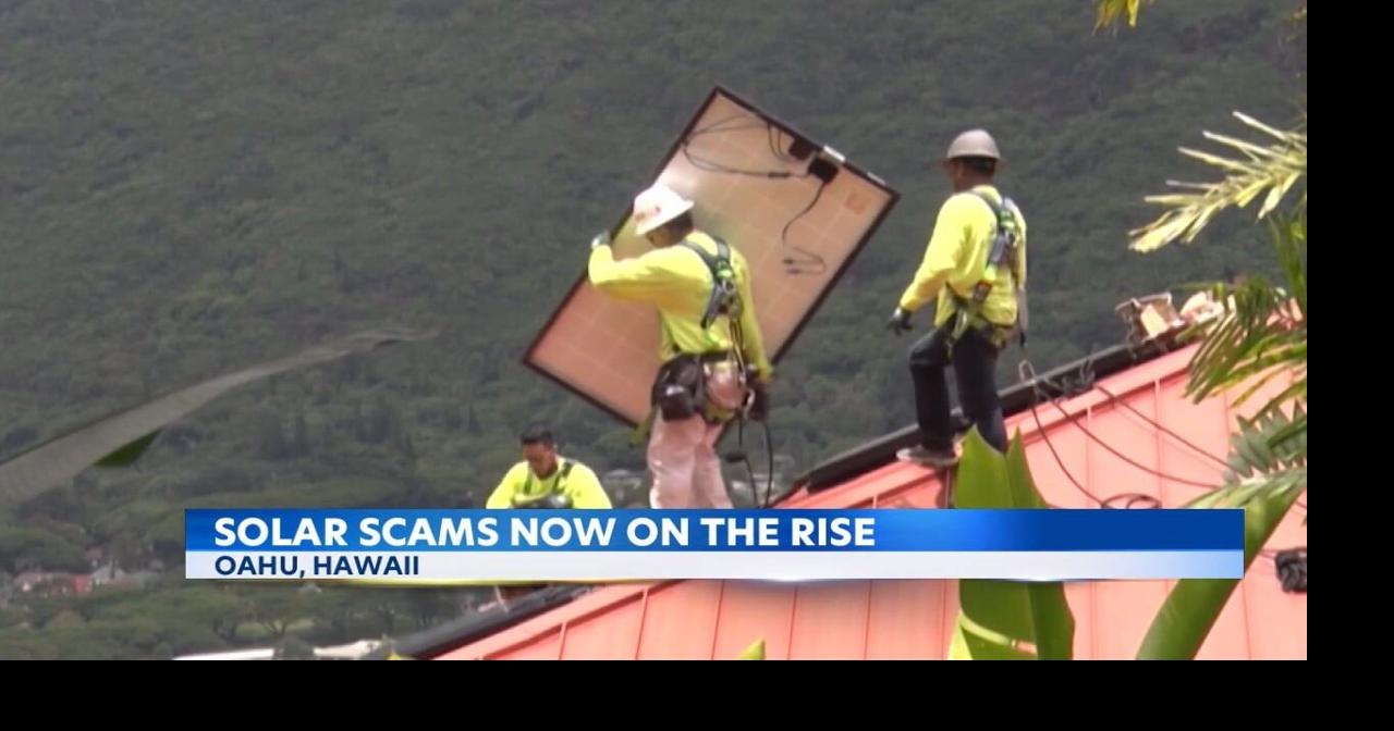 Solar energy companies say scammers are going door-to-door impersonating HECO employees – KITV Honolulu