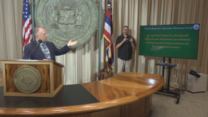 Hawaii Leaders Urge Preparation as Tropical Storm Nolo Strengthens