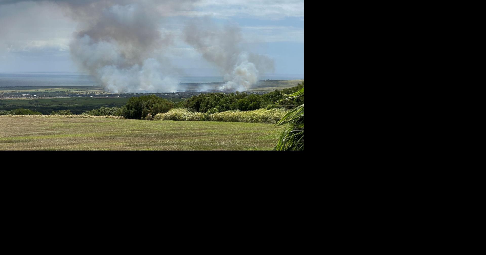 Kaumakani residents urged to evacuate as brush fire grows near Hanapepe on Kauai
