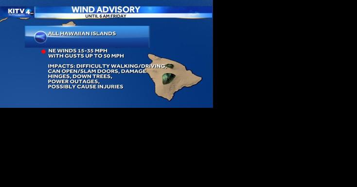 Thursday Morning Weather - A Cold Front Bring Gusty Winds, Rains, Large Surf and Chilly Temperatures to the Islands on this Thanksgiving Day - Vimarsana News