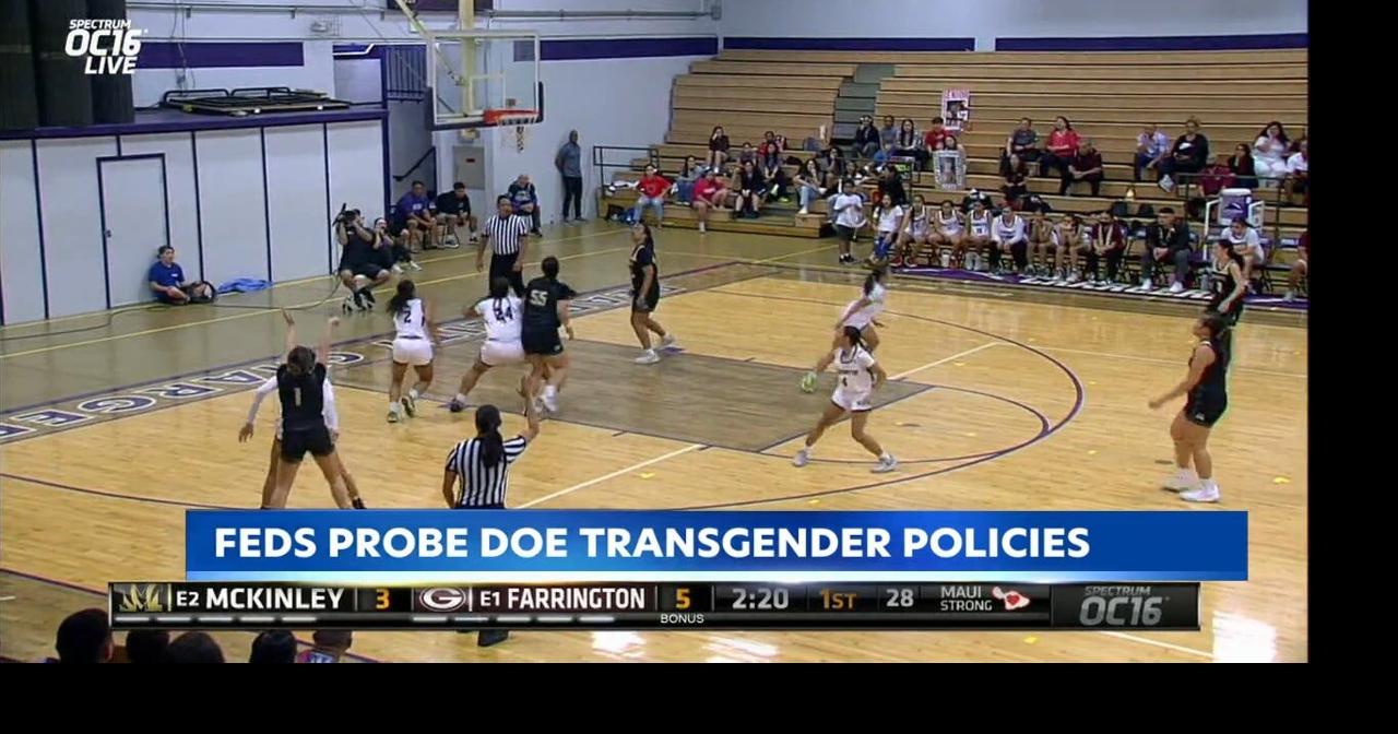 Transgender athlete policies in schools spark federal investigation in Hawaii