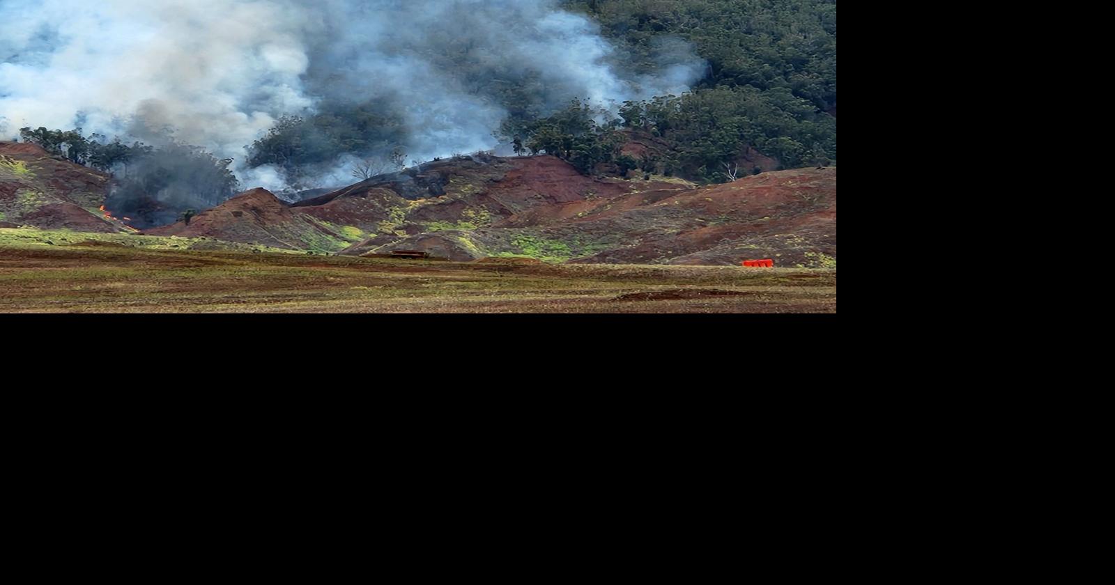 Schofield Barracks Fire: 250 acres burned, 30% contained | Local | kitv.com