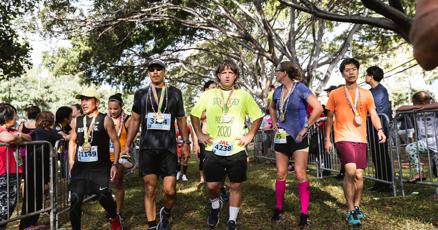 Honolulu Marathon finishers