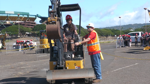 How many construction cranes dot Honolulu's skyline?