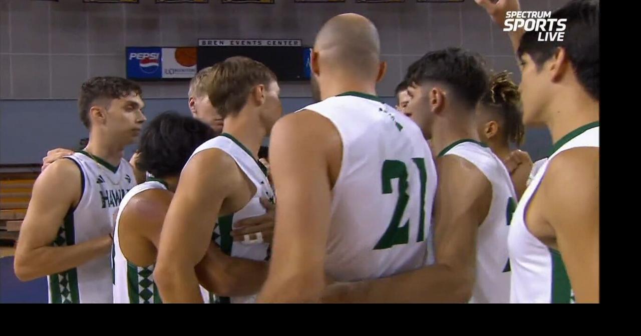 UH Men's Volleyball defeats UCSB in semifinal at California tournament