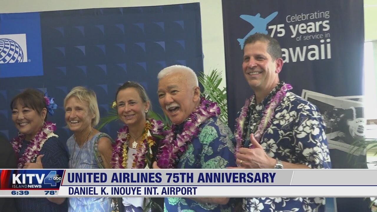 United Airlines celebrates 75 years of Hawaii flights | News