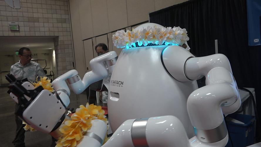 Hawaii robotics at the 2022 Hotel and Restaurant Show