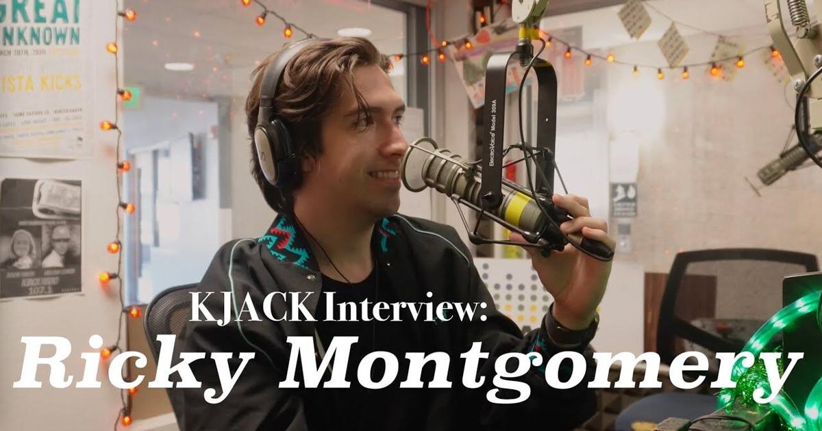 Silly Ricky Montgomery Ricky Montgomery: In The Booth | Interviews | kjackradio.com