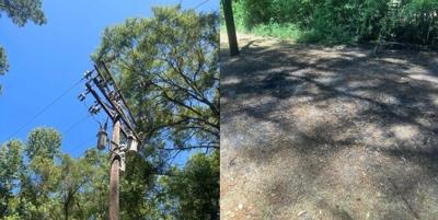 Power line problem caused a small grass and brush fire | Local News ...