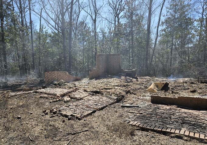 Fire destroys home near Zion Hill south of Jasper | Local News | kjas.com