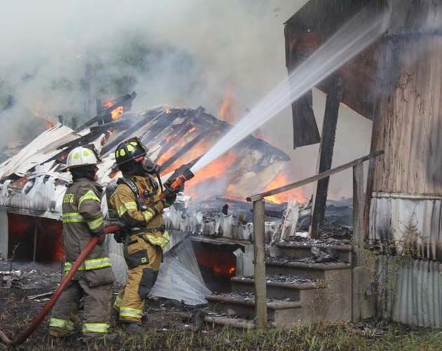 Fire destroys abandoned home in East Jasper | Local News | kjas.com