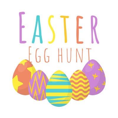 easter egg hunt background