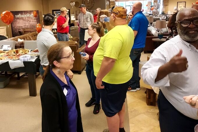 Ashley Home Furniture hosts a meet and greet Civic Events kjas