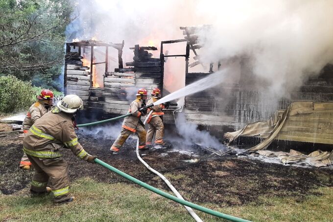 Fire destroyed house in far north Jasper County | Local News | kjas.com