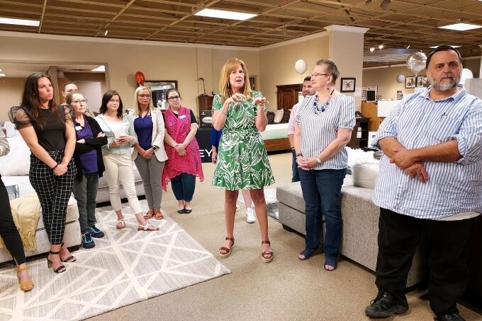 Ashley Home Furniture hosts a meet and greet Civic Events kjas