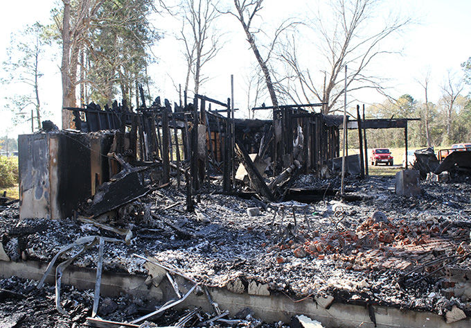 Early morning fire destroys home east of Jasper | Local News | kjas.com