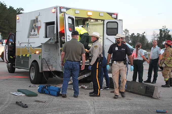 Ambulance carrying patient and 18 wheeler collide UPDATE Local