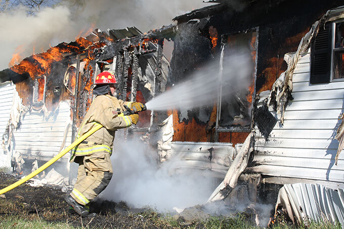 Fire destroys a home near JYBA Park | Local News | kjas.com