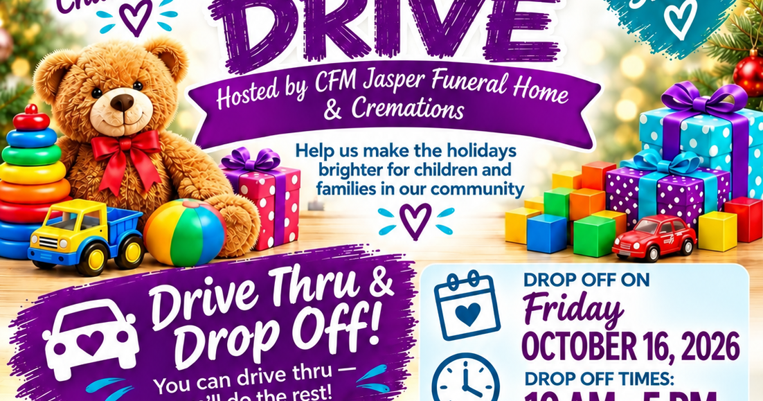 CFM Jasper Funeral Home and Family Services Partner for Community Toy ...