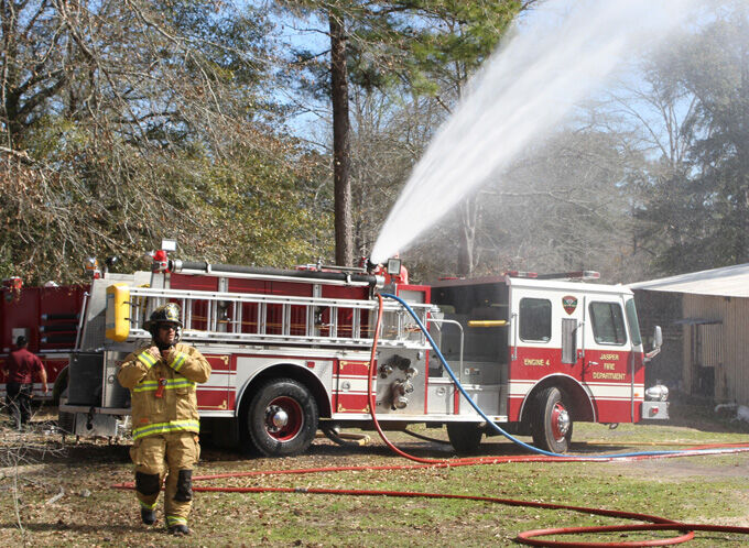 Fire destroys two story home north of Jasper | Local News | kjas.com