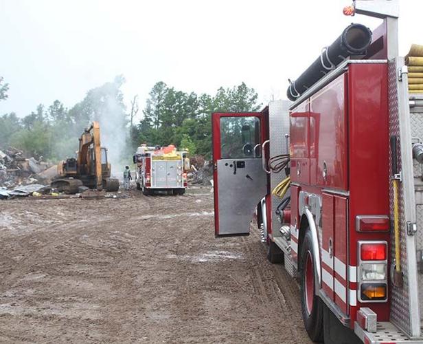 Fire breaks out at local metal salvage yard | Local News | kjas.com