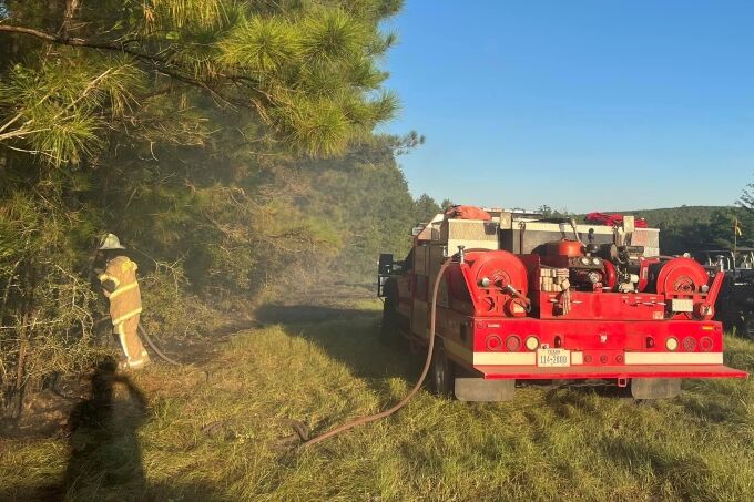 Firefighters battled blaze just east of Jasper | Local News | kjas.com