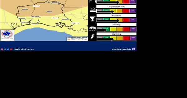 NWS says enhanced risk for severe weather on Thursday - Vimarsana News
