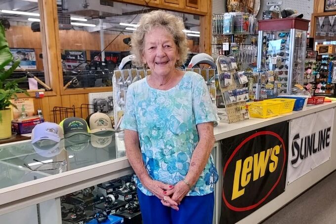 Ann Thomasson-Wilson celebrates 35 years of Ann's Tackle Shop