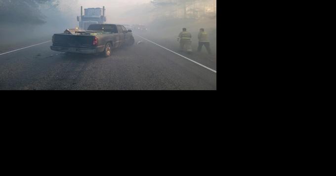 Heavy smoke results in multi-vehicle crash in Newton County - Vimarsana News