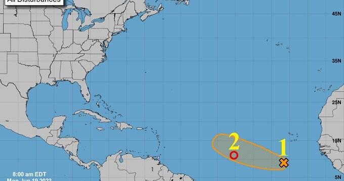Mon, June 19th, 2023 7:00am Tropical Weather Outlook - Vimarsana News