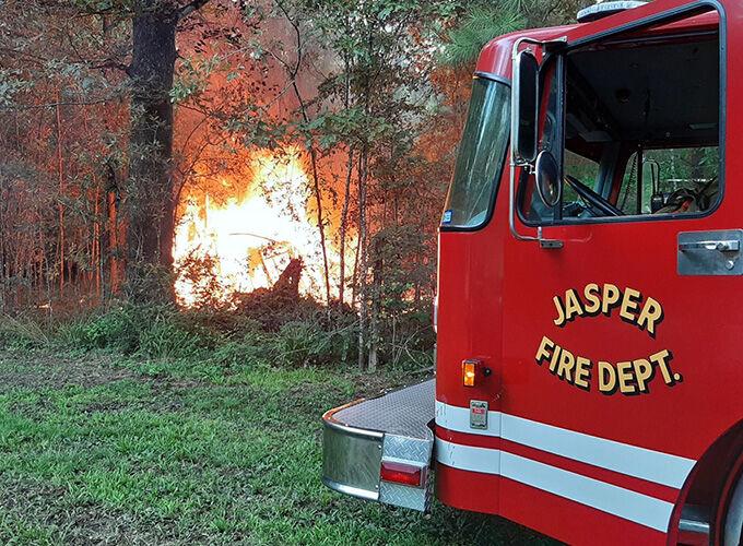 Saturday evening fire south of Jasper destroys home Local News
