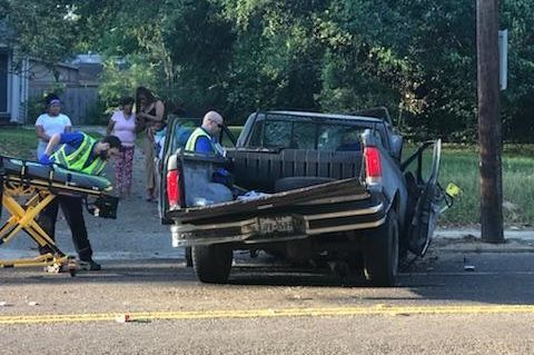 Truck smacks pole, knocks out power | Local News | kjas.com