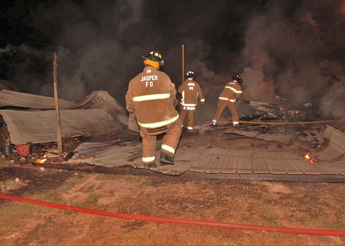 Fire destroys family's temporary home | Local News | kjas.com