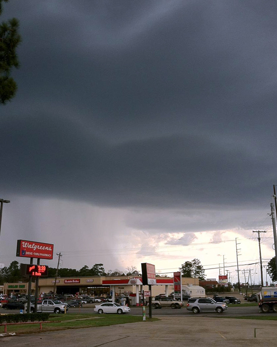 Lightning on Sunday, hail on Monday, severe weather pounds the Jasper