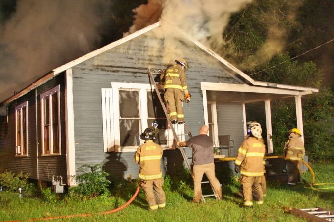 Fire destroys home next to Jasper Police Headquarters | Local News ...