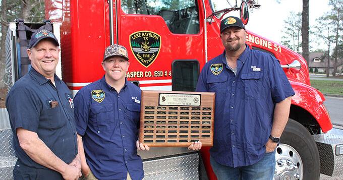 Lake Rayburn Firefighter of the Year Award goes to Clark and Duke - Vimarsana News