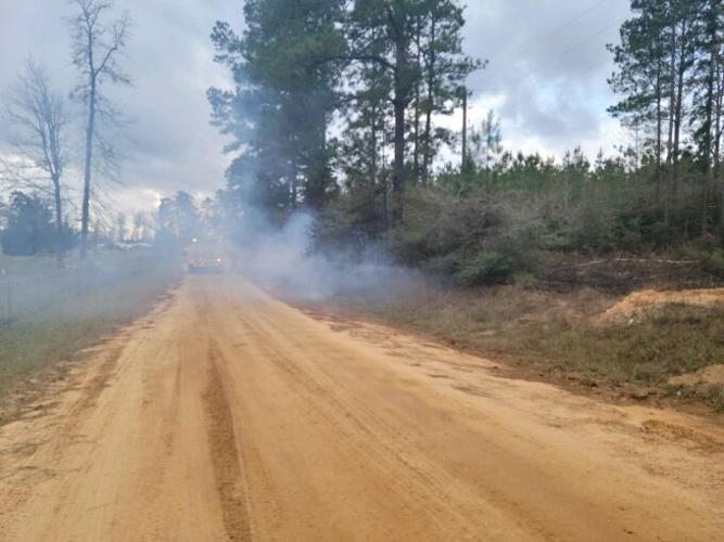 Burkeville firefighters douse a small blaze Local News