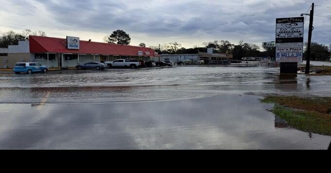 Storms caused flooding in Buna and bus route problems for Newton ISD