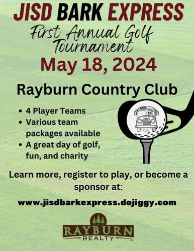 Jasper ISD Bark Express Golf Tourney at the Rayburn links on Sat May
