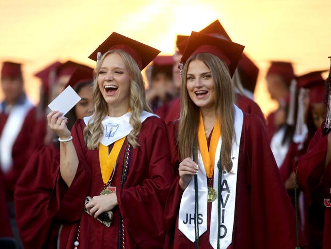 JHS Senior Class of 2023 takes up caps and gowns Local News