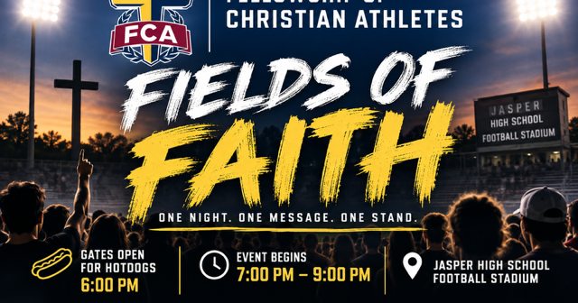 Fields of Faith Event Set for Sept. 23 at Jasper High School