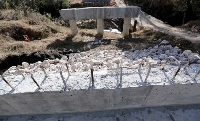 Pilando Bridge How long does it take to build a new bridge? Thats what folks living on ...