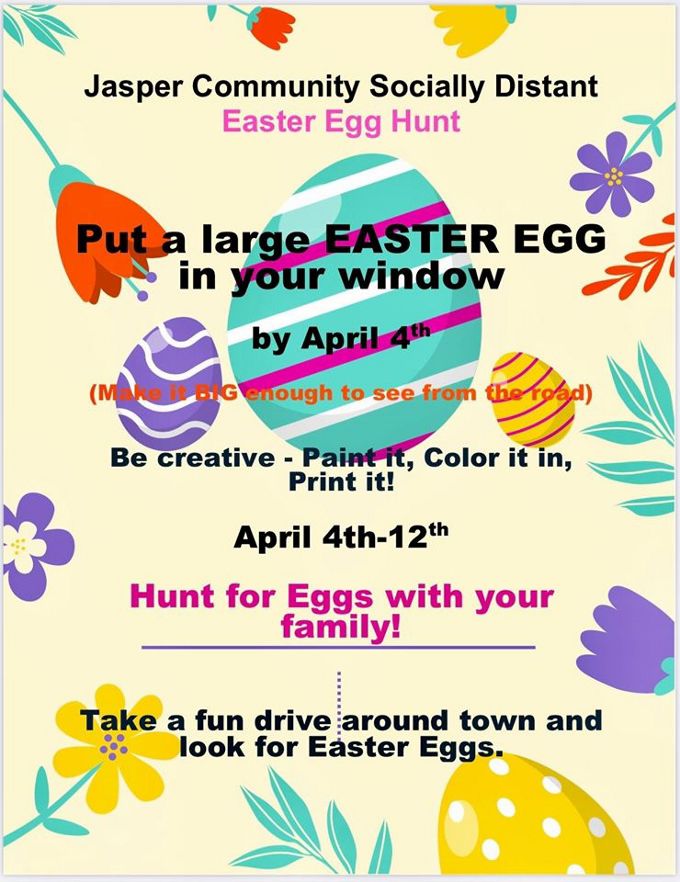 Local Kids Encouraged To Participate In A Coronavirus Safe Easter Egg Hunt Local News Kjas Com