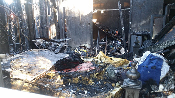 Friday morning fire destroys home east of Jasper | Local News | kjas.com