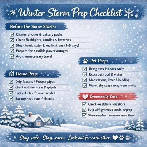 Jasper County Judge Mark Allen reminds residents to prepare for the