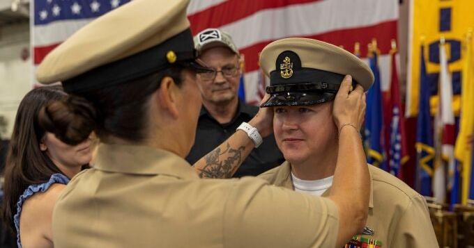 Warren’s Kaleb Willis makes CPO aboard the carrier Abraham Lincoln ...